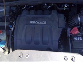 2008 HONDA ODYSSEY, GOLD, EX-L MODEL, 3.5L, AT, FWD,  A25176